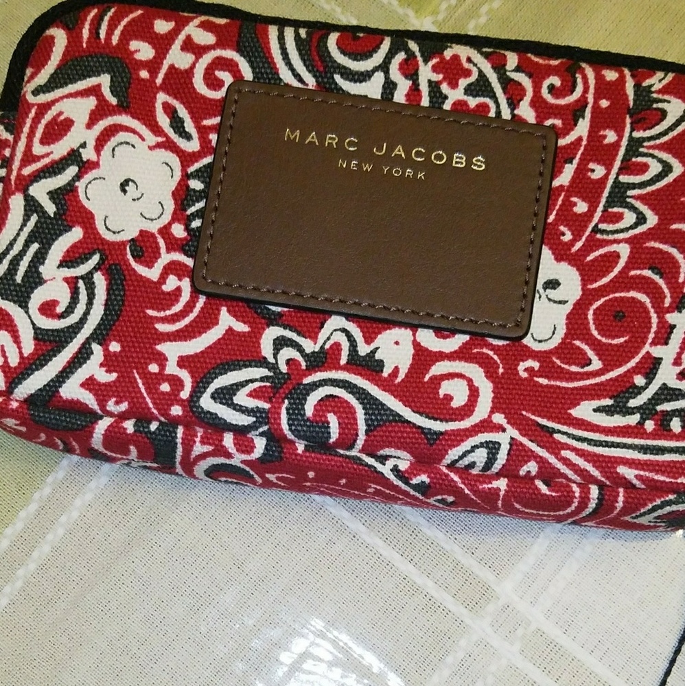Authentic Marc Jacobs Paisley Wristlet